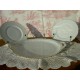 Plat à gateau porcelaine Limoges Haviland ancien