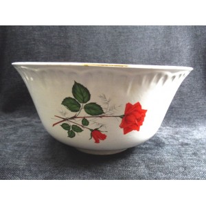Earthenware bowl Digoin Sevigne model 