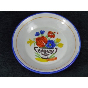 Earthenware soup plate XIX 