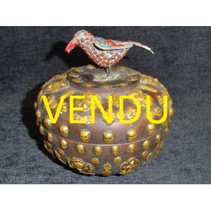 Indian wooden box 
