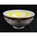 Tr&egrave;s joli bol en porcelaine de Limoges