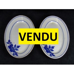 Set of 2 punnets tiled PB in Limoges