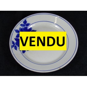 Plate in faience Taurion PB Limoges 3