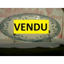 Ravier en fa&iuml;ence de Longwy mod&egrave;le mozart