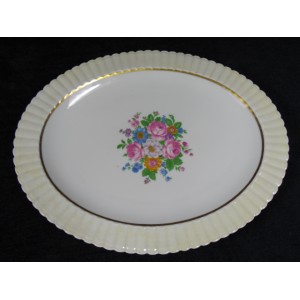 Oval serving plate Bernardaud Limoges