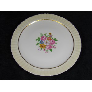 Assiette plate en porcelaine Bernardaud &agrave; Limoges N&deg;7