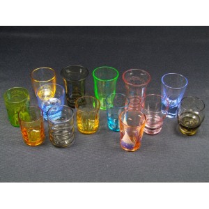 Lot 14 shot glasses