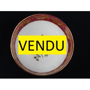 Porcelain bowl signed D. Moreau decorator