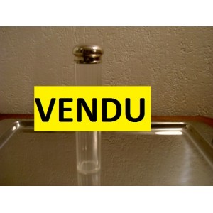 Very nice and old crystal bottle