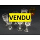 Lot 7 liqueur stemware
