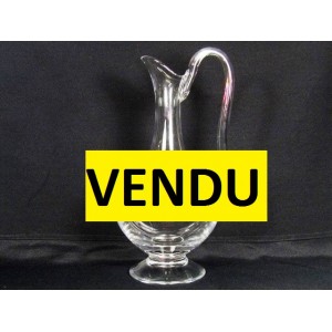 Ewer or crystal decanter "Royales de Champagne"