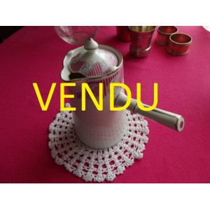 Chocolate Limoges porcelain