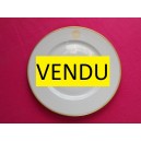 Assiette du Paquebot Normandie en porcelaine de Limoges 