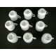Tasses porcelaine Limoges estampillées Haviland 9 pièces