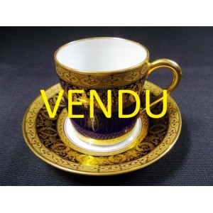Coffee cup Limoges porcelain