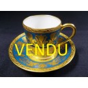 Coffee cup Limoges porcelain