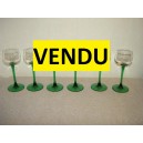 6 verres &agrave; vin blanc d'alsace ARC