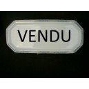 Plat &agrave; Cake porcelaine Jammet-Seignolles mod&egrave;le brodway