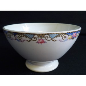 Earthenware bowl digoin and sarreguemines