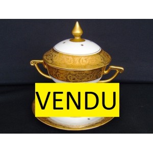 Bouillon en porcelaine de Limoges