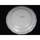 assiette bleu moustiers c fours