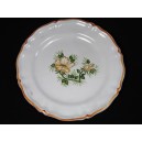 assiette bleu moustiers c fours