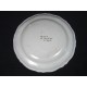 assiette bleu moustiers c fours