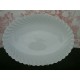 Plat oval porcelaine blanche modèle Torse Haviland