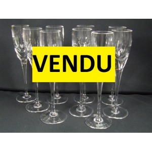 Crystal Series 9 of the glass champagne flutes Michael Steiner