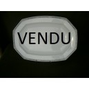 Plat long porcelaine Limoges Jammet-Seignolles Broadway