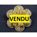 Old vermeil filigree brooch
