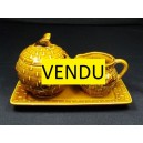 Service &agrave; miel en barbotine