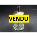 Bistro sugar glass and stainless steel