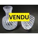 Service de nuit en verre de Murano (ou de Clichy)