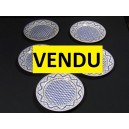 Set of 5 plates sweets Gien model Aur&eacute;lie