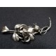 Art Nouveau silver brooch