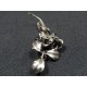 Broche art nouveau en argent 