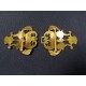 Belt buckles old gold metal