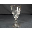 Small cooked wine glass a Louis Philippe style