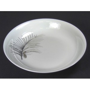 hollow round flat Raynaud Limoges porcelain