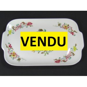 Petit plateau en porcelaine Raynaud &agrave; Limoges