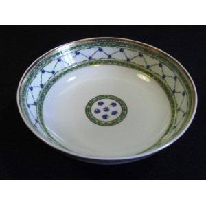 Soup plate porcelain cap Raynaud Limoges, model the driveway of Roy 
