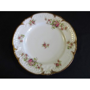 Plat &agrave; viande en porcelaine de Limoges