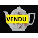 Coupelle repose-thé en porcelaine Raynaud à Limoges