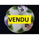 earthenware plate slip Choisy le Roy decor thoughts