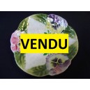 earthenware plate slip Choisy le Roy decor thoughts