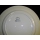 Earthenware dinner plate Badonviller "Strasbourg"