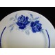 Earthenware dinner plate Badonviller "Strasbourg"
