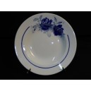 Assiette creuse fa&iuml;ence Badonviller "Strasbourg"