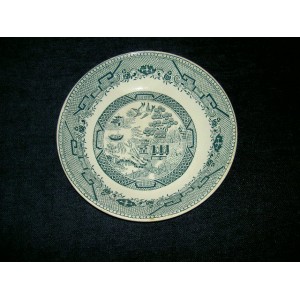 Gien earthenware soup plate decorated japan